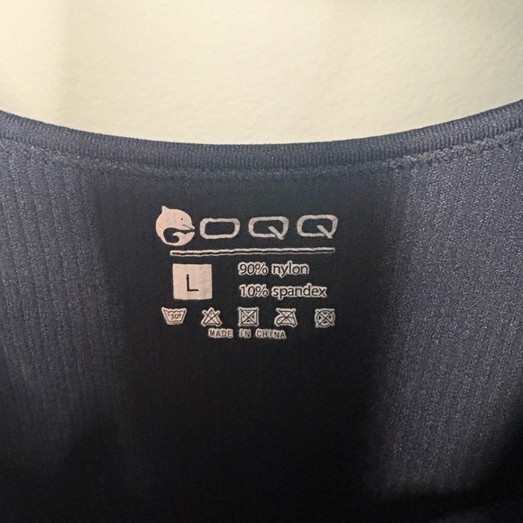 OQQ Black Ribbed Seamless Jumpsuit - Picture 4 of 6